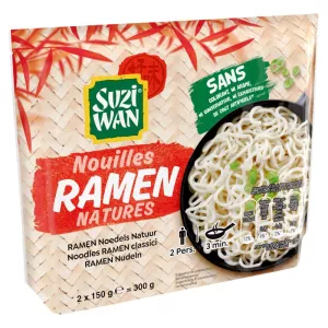 Nouilles ramen natures 2x150g - SUZI WAN