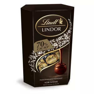Chocolat Lindor Noir 200g - LINDT