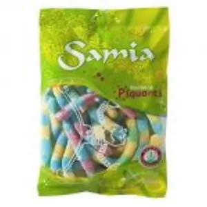 Bonbons gélifiés vers acides piquant halal 200g Samia