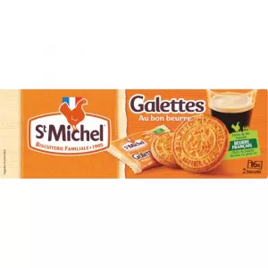 Pannenkoekkoekjes met pure boter x36 208g - ST MICHEL
