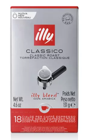 Classic roast coffee - 18 pods - Illy