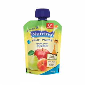 Nutrino Fruit Puree - Apple, Pear And Peach