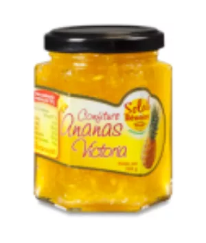 Confiture d'ananas Victoria SOLEIL REUNION(12 x 200 g)