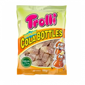 Sachet Halal Sour Cola Bottles 100 G