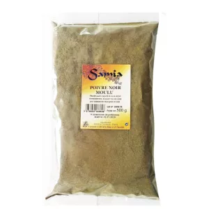 Poivre Noir Moulu 500g - SAMIA