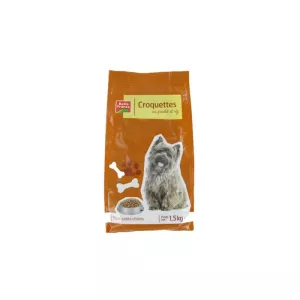 Croquetas para Perros Pequeños Pollo y Arroz 1,5kg - BELLE FRANCE