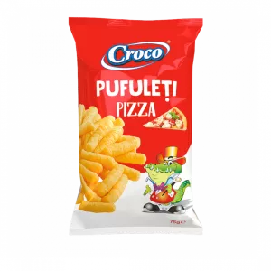 Croco Corn Puffs Pizza 180g 9/1 Srp