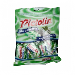 Pictolin Mint And Cream, Sugars Free Candies Bag 12x65g