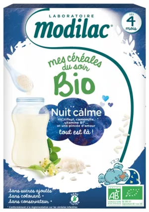 My Organic Calm Night Cereals 250g vanaf 4 maanden - MODILAC