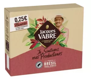 咖啡粉 2x225 - JACQUES VABRE