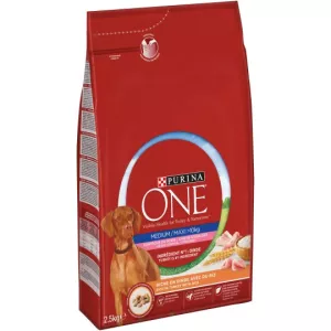Mbwa za mbwa na Uturuki wa 2.5kg - PURINA ONE