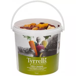Chips de LegumesBetterave Carotte Panais au Sel de Mer, 150g  - TYRRELLS