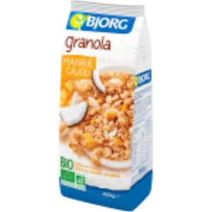 Granola Mangue cajou Bio 350g