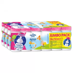 Большая упаковка жидкого молока Junior 24x250 мл - CANDIA