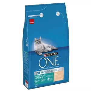 Croquettes pour chat à la truite et aux céréales complète 3kg - PURINA ONE