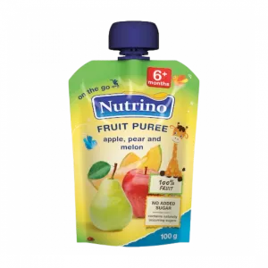 Nutrino Fruit Puree - Apple, Pear And Melon