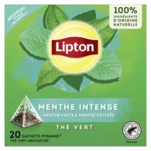 Thé Vert Menthe Intense 20s - Lipton