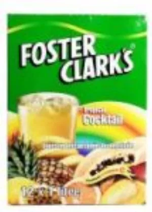 Cocktail tropical 10x12x30g - FOSTER CLARK'S