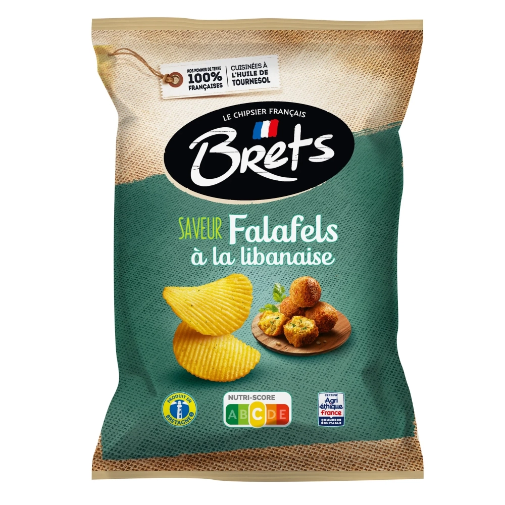 Chips Falafels à la Libanaise 125g - BRET'S