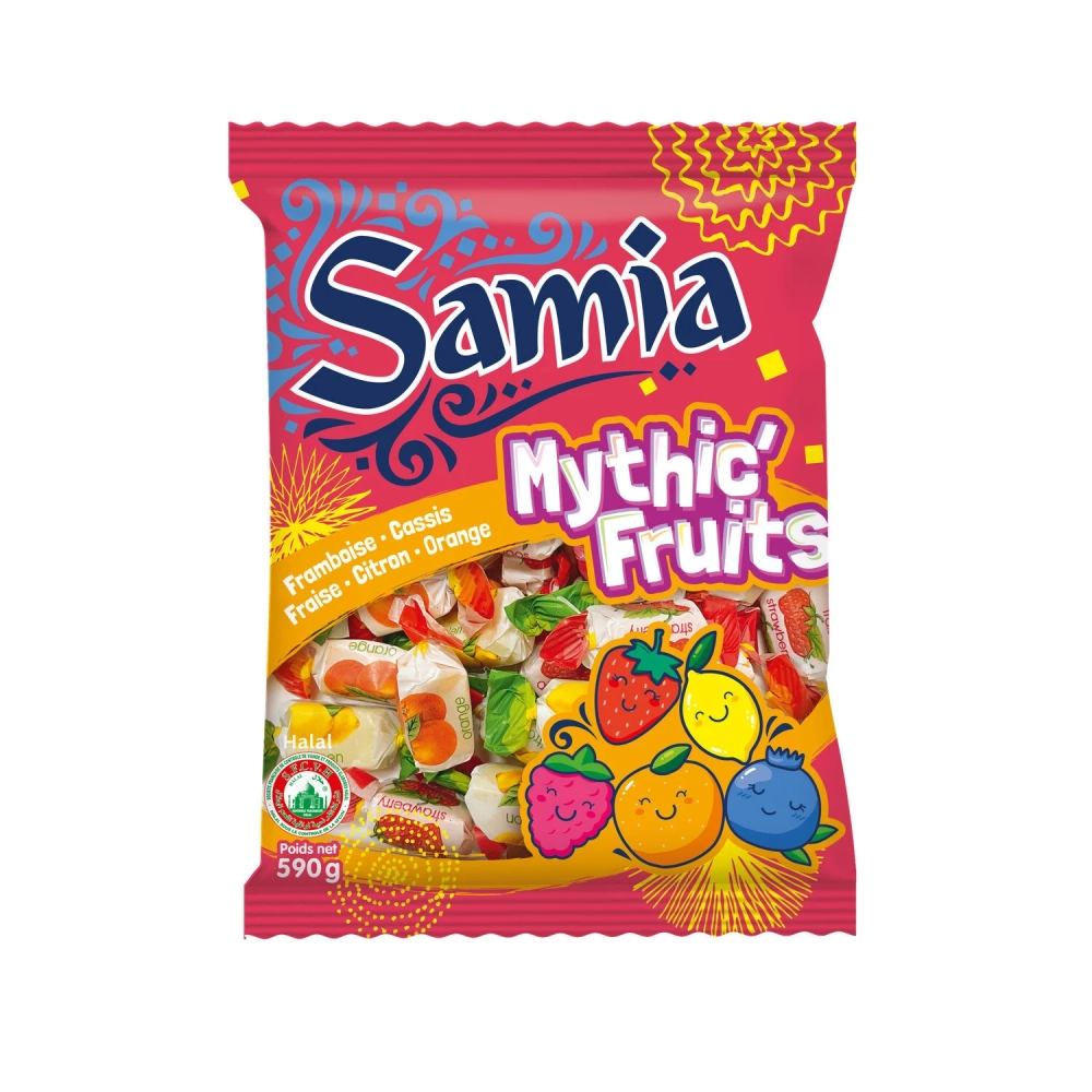 Bonbons Fruits Halal  590g - SAMIA