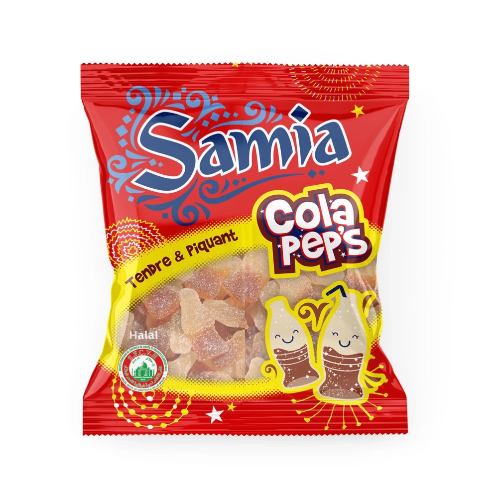 Bonbons Cola Pep's 90g - SAMIA