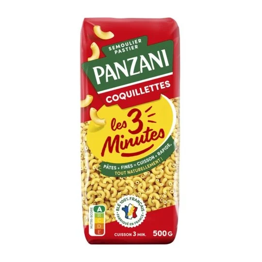 Macarrão de casca 3 minutos 500g - PANZANI